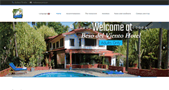 Desktop Screenshot of besodelviento.com